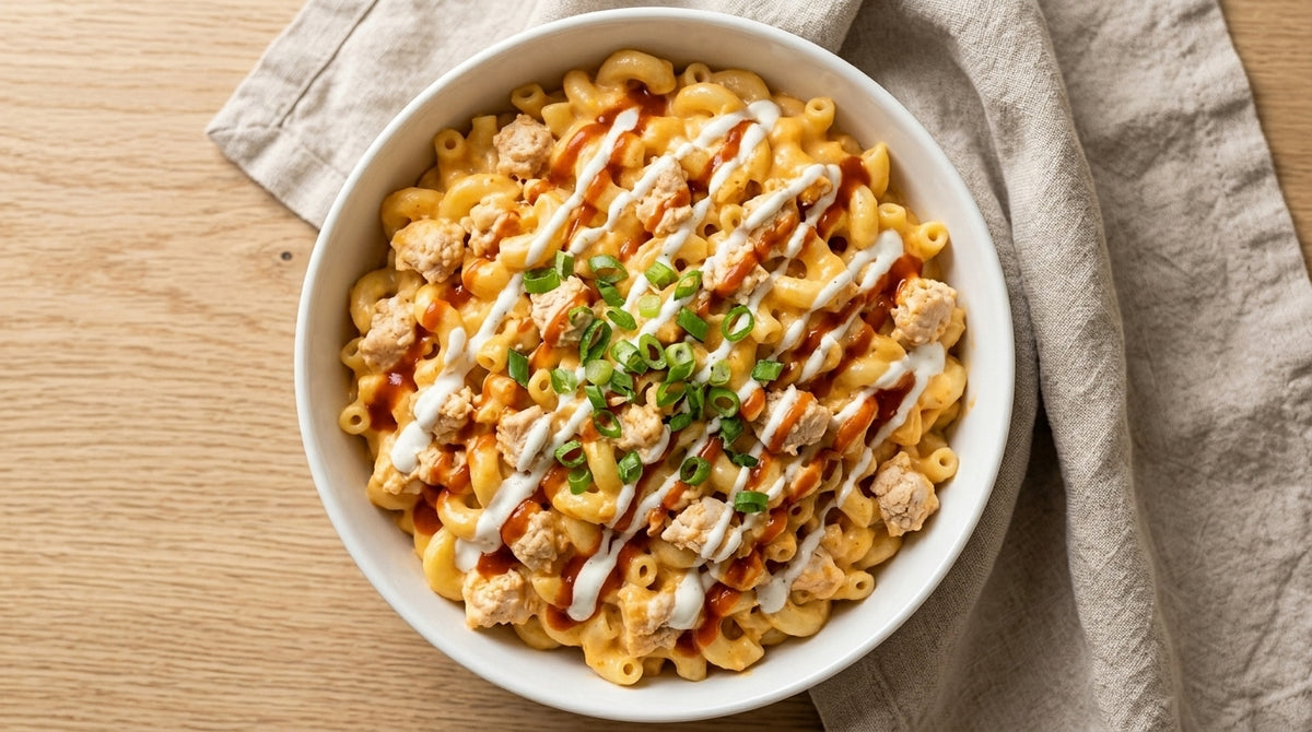Buffalo Chicken Mac and Cheese