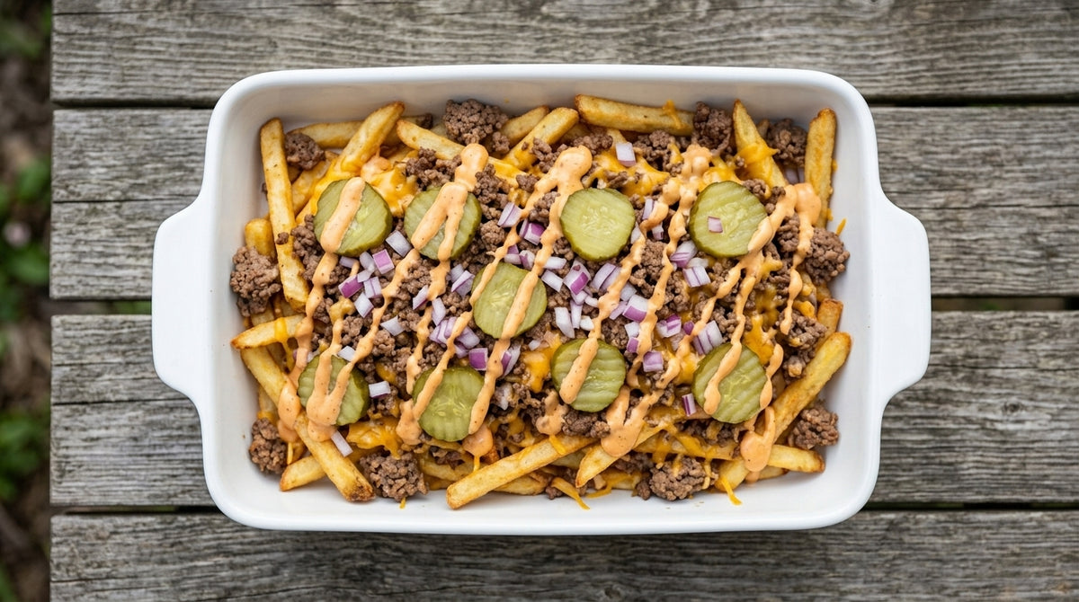 Cheeseburger Loaded Fries
