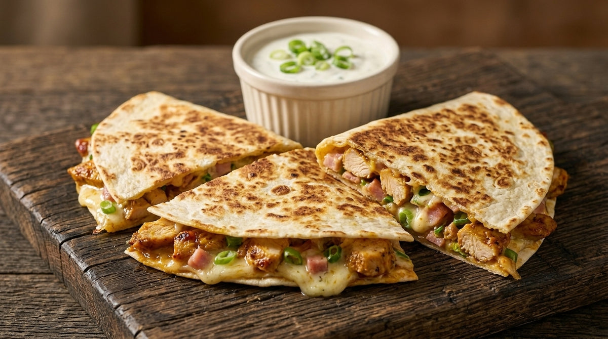 Chicken Bacon Ranch Quesadilla