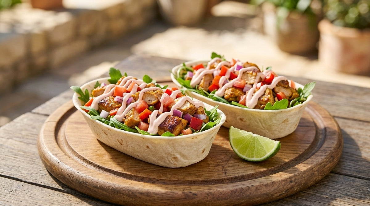 Chicken Taco Boats