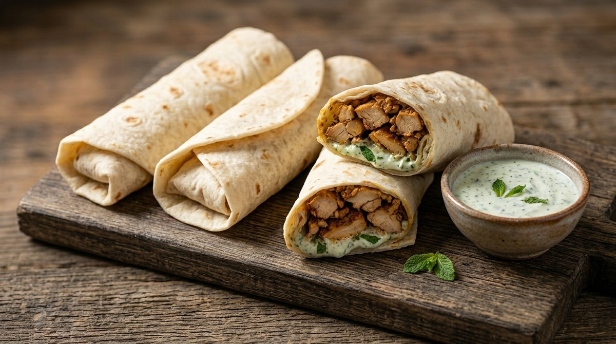 Chicken Tikka Rolls