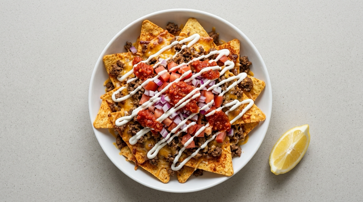 Loaded Beef Nachos