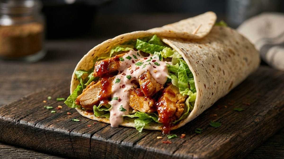 Peri Peri Chicken Wrap