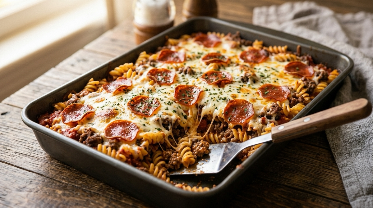 Pizza Pasta Bake